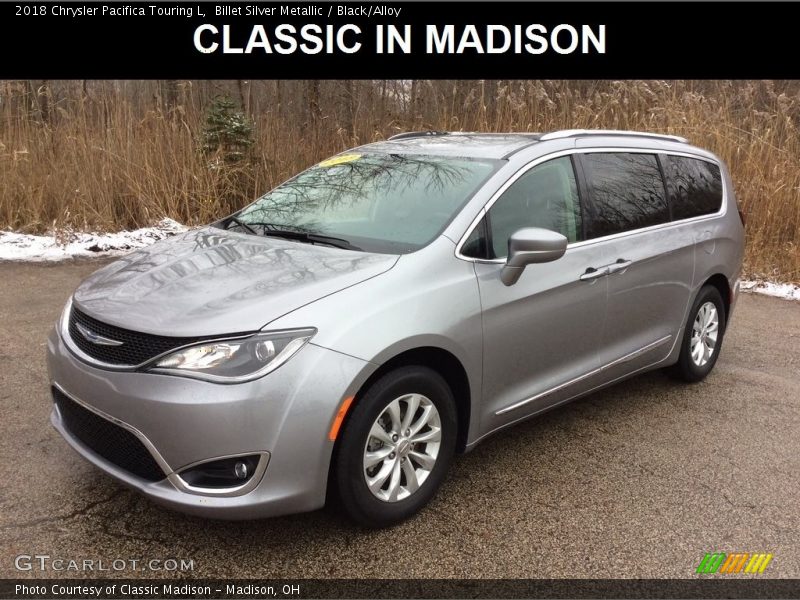 Billet Silver Metallic / Black/Alloy 2018 Chrysler Pacifica Touring L