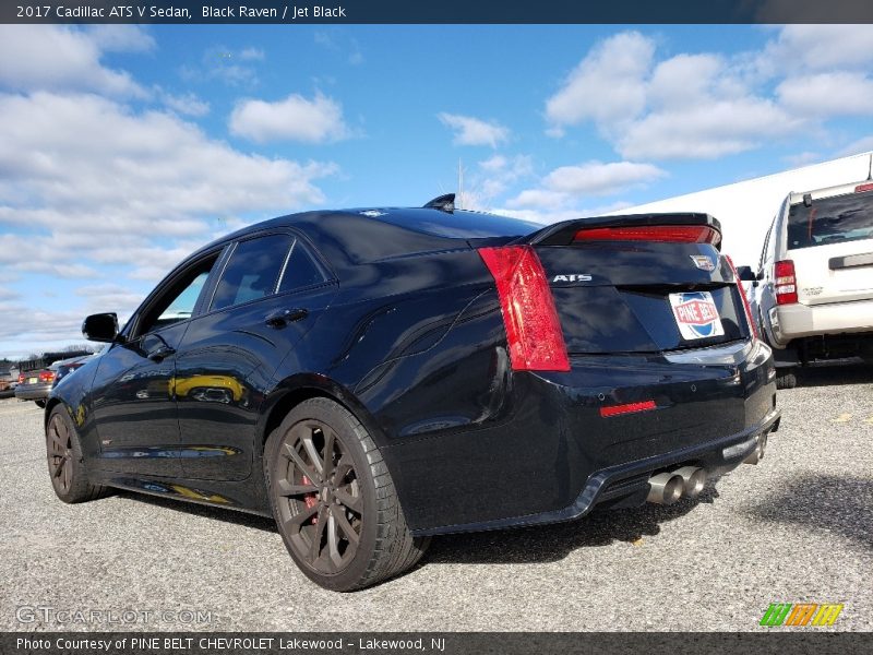 Black Raven / Jet Black 2017 Cadillac ATS V Sedan