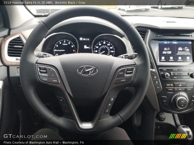 Becketts Black / Gray 2019 Hyundai Santa Fe XL SE AWD