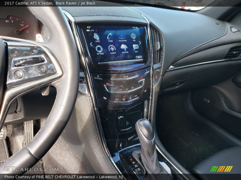 Black Raven / Jet Black 2017 Cadillac ATS V Sedan