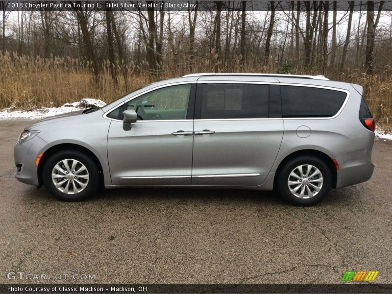 Billet Silver Metallic / Black/Alloy 2018 Chrysler Pacifica Touring L