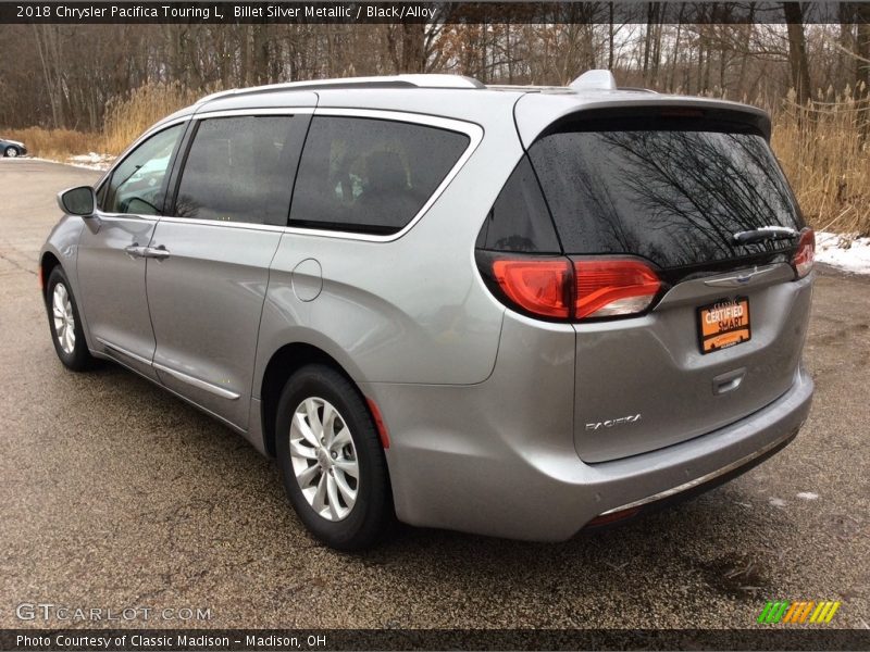 Billet Silver Metallic / Black/Alloy 2018 Chrysler Pacifica Touring L