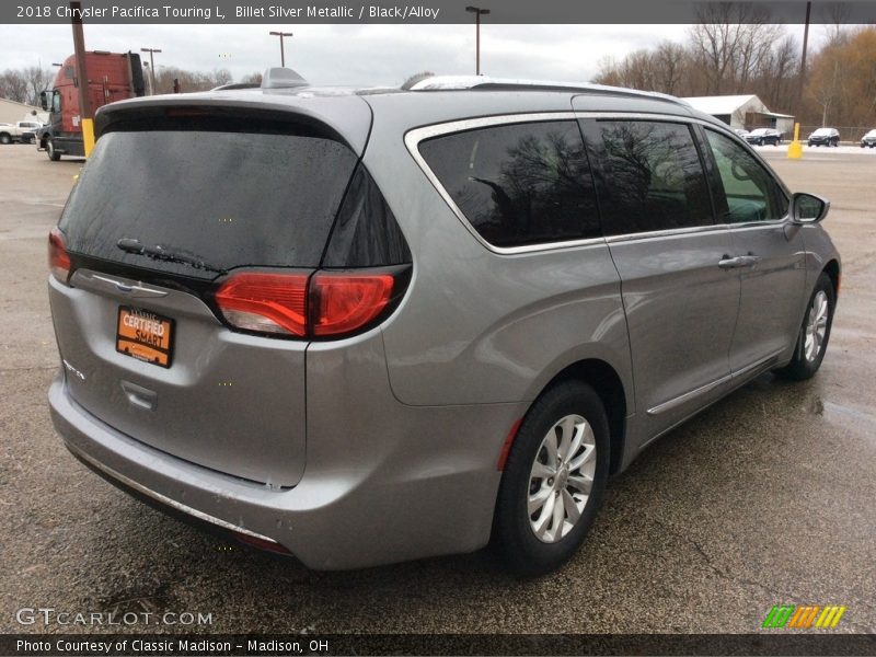 Billet Silver Metallic / Black/Alloy 2018 Chrysler Pacifica Touring L