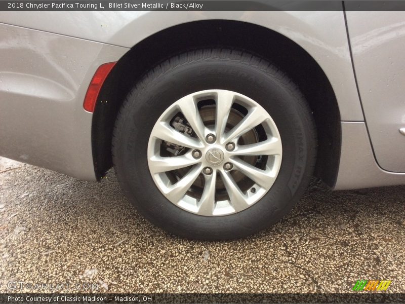 Billet Silver Metallic / Black/Alloy 2018 Chrysler Pacifica Touring L