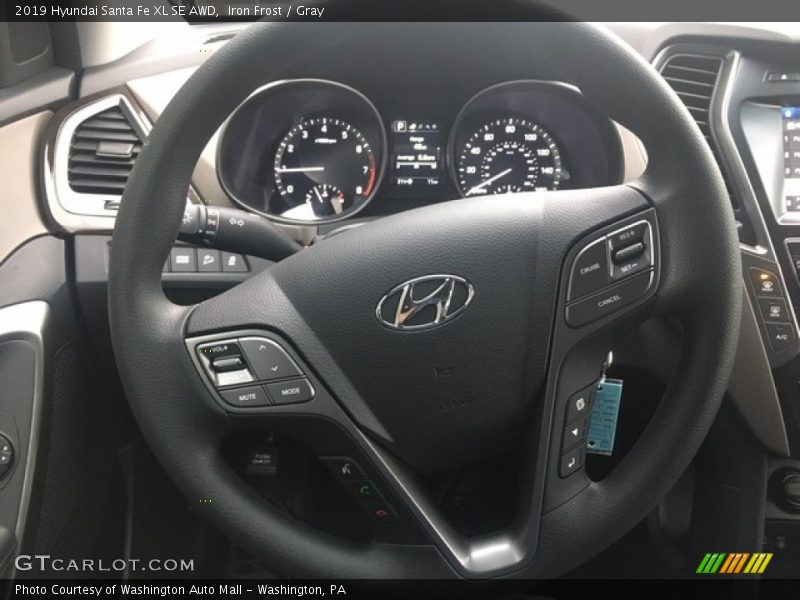 Iron Frost / Gray 2019 Hyundai Santa Fe XL SE AWD