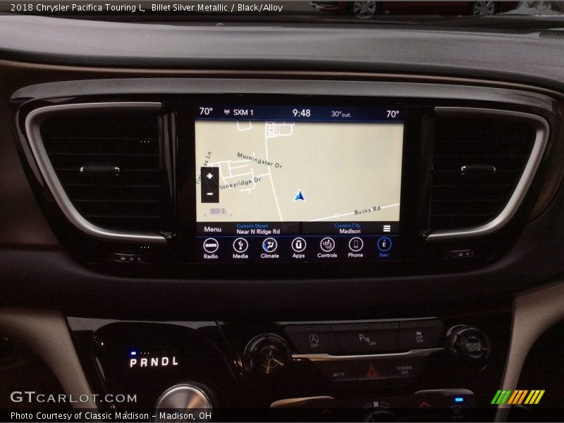 Billet Silver Metallic / Black/Alloy 2018 Chrysler Pacifica Touring L