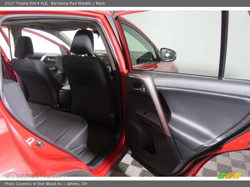 Barcelona Red Metallic / Black 2017 Toyota RAV4 XLE