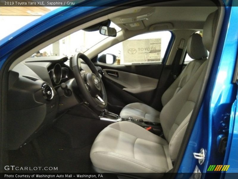 Front Seat of 2019 Yaris XLE