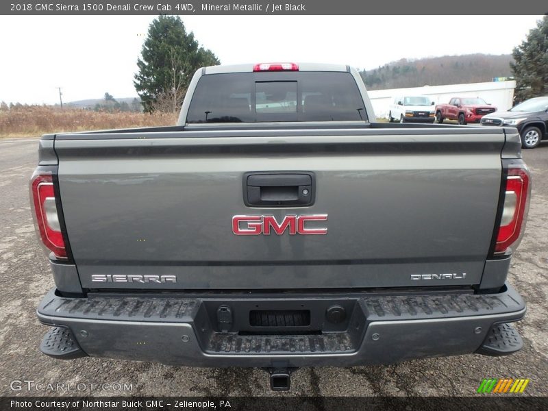 Mineral Metallic / Jet Black 2018 GMC Sierra 1500 Denali Crew Cab 4WD