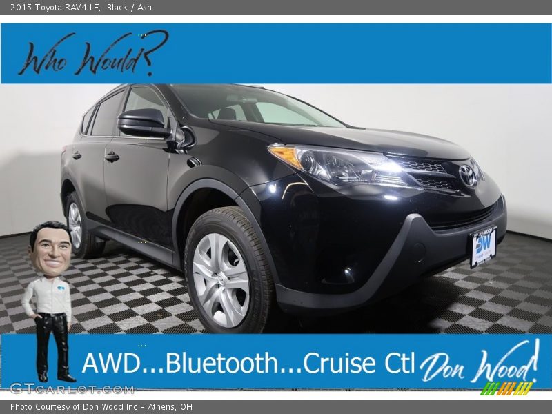 Black / Ash 2015 Toyota RAV4 LE
