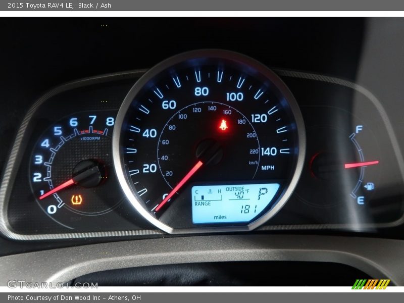 Black / Ash 2015 Toyota RAV4 LE