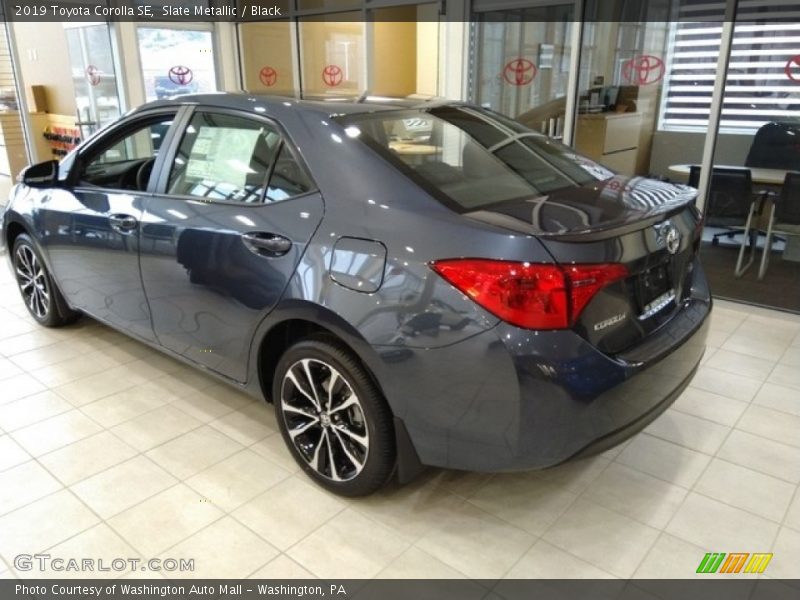 Slate Metallic / Black 2019 Toyota Corolla SE