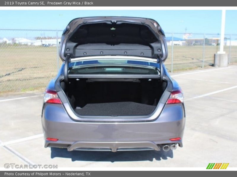 Predawn Gray Mica / Black 2019 Toyota Camry SE