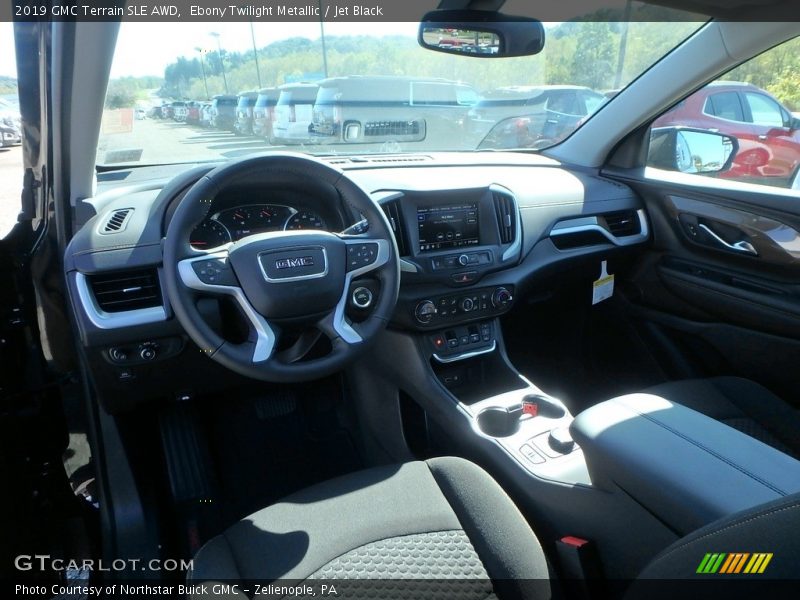 Front Seat of 2019 Terrain SLE AWD
