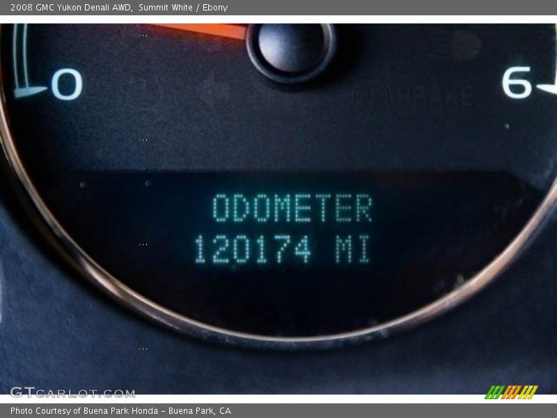 Summit White / Ebony 2008 GMC Yukon Denali AWD