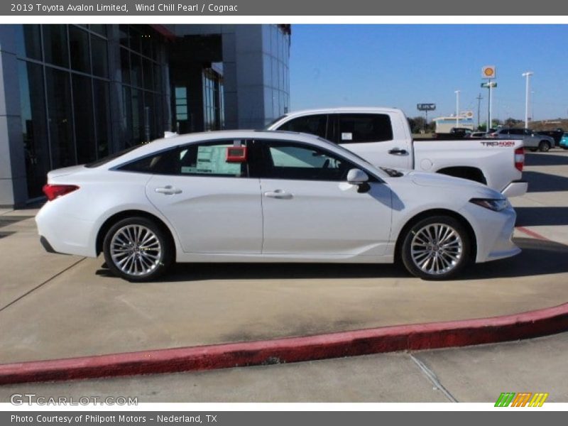 Wind Chill Pearl / Cognac 2019 Toyota Avalon Limited
