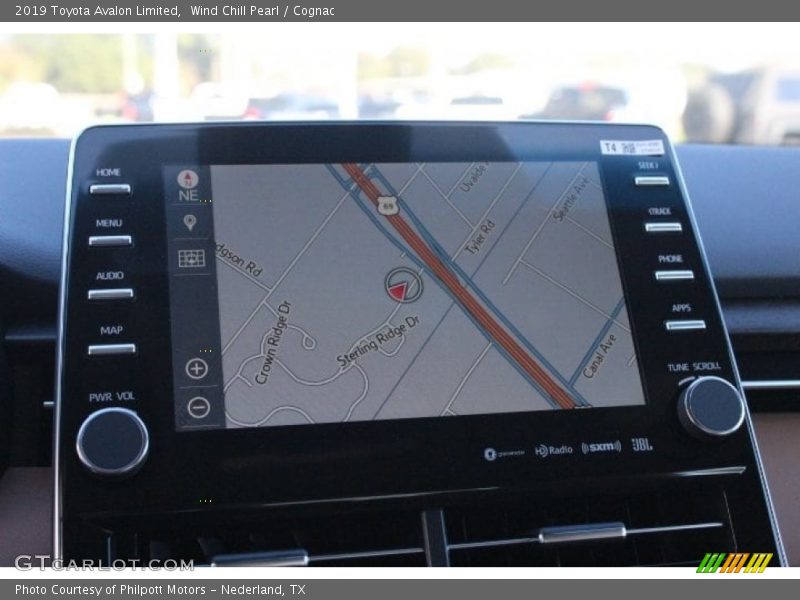 Wind Chill Pearl / Cognac 2019 Toyota Avalon Limited