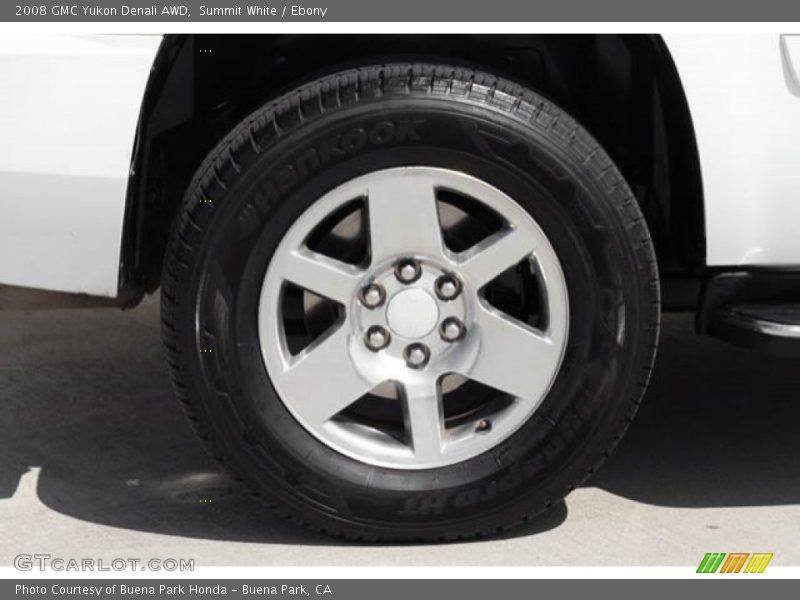 Summit White / Ebony 2008 GMC Yukon Denali AWD