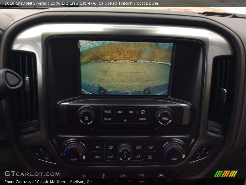 Cajun Red Tintcoat / Cocoa Dune 2018 Chevrolet Silverado 1500 LTZ Crew Cab 4x4