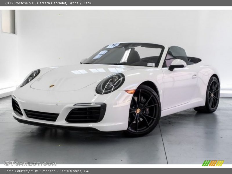  2017 911 Carrera Cabriolet White