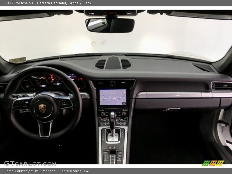 Dashboard of 2017 911 Carrera Cabriolet