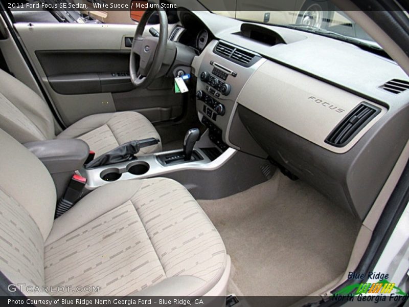 White Suede / Medium Stone 2011 Ford Focus SE Sedan