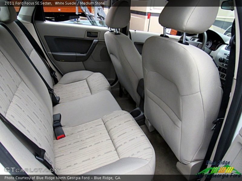 White Suede / Medium Stone 2011 Ford Focus SE Sedan