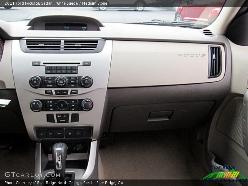 White Suede / Medium Stone 2011 Ford Focus SE Sedan