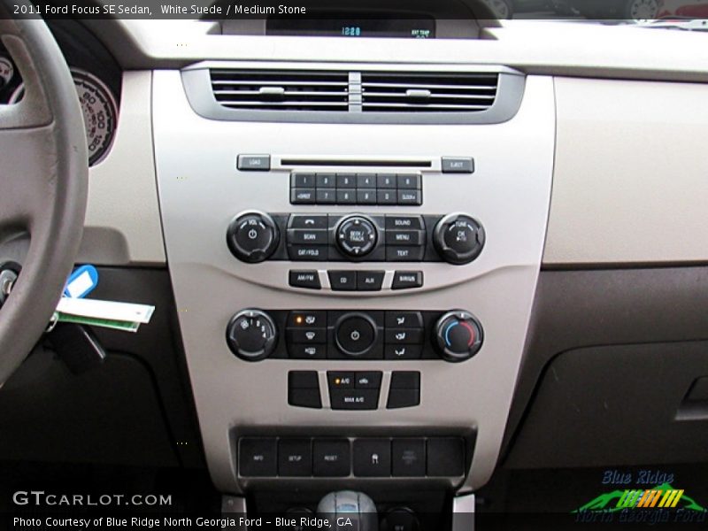 White Suede / Medium Stone 2011 Ford Focus SE Sedan