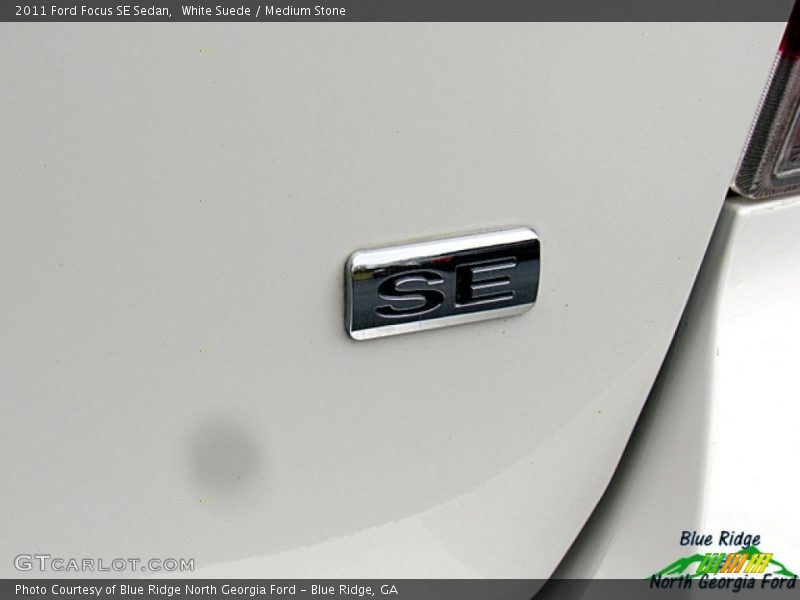 White Suede / Medium Stone 2011 Ford Focus SE Sedan
