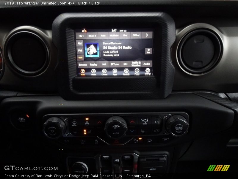 Black / Black 2019 Jeep Wrangler Unlimited Sport 4x4