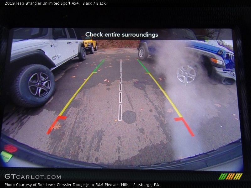 Black / Black 2019 Jeep Wrangler Unlimited Sport 4x4