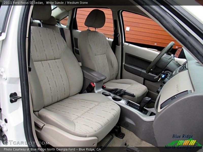 White Suede / Medium Stone 2011 Ford Focus SE Sedan