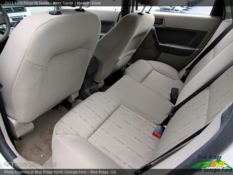 White Suede / Medium Stone 2011 Ford Focus SE Sedan