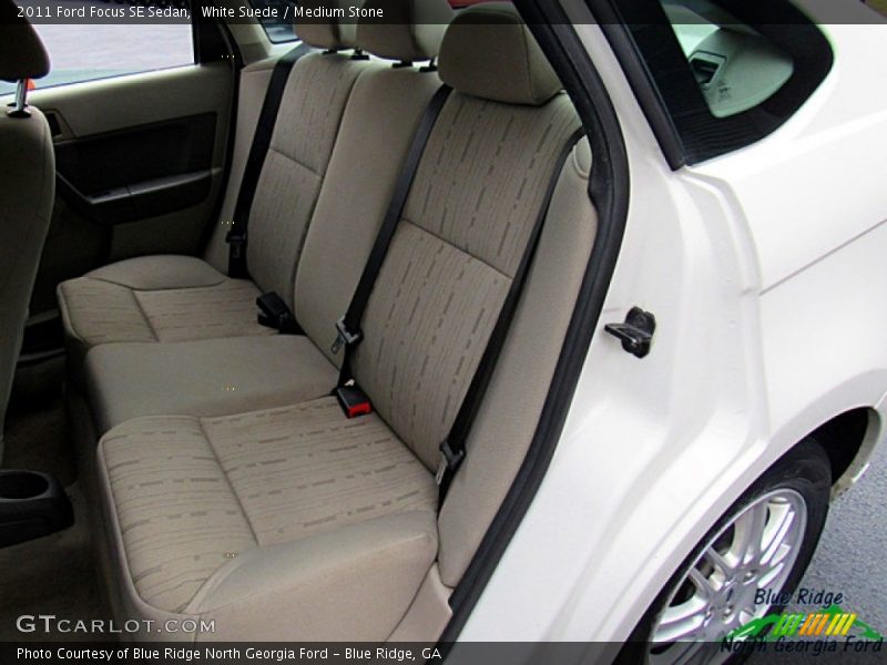 White Suede / Medium Stone 2011 Ford Focus SE Sedan