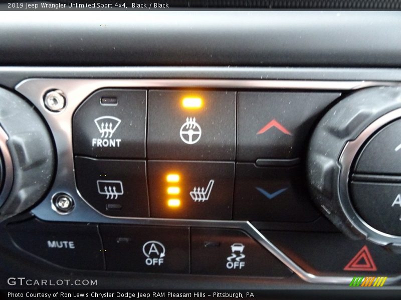 Black / Black 2019 Jeep Wrangler Unlimited Sport 4x4