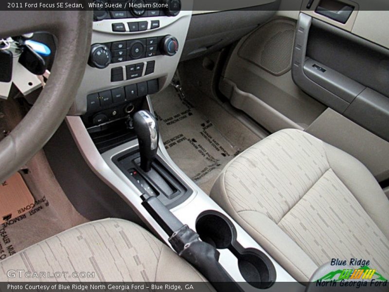 White Suede / Medium Stone 2011 Ford Focus SE Sedan
