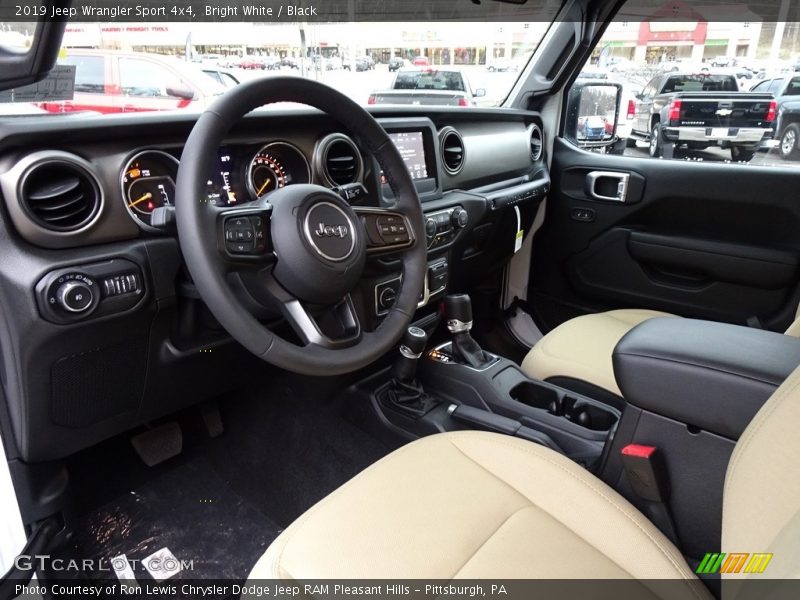  2019 Wrangler Sport 4x4 Black Interior