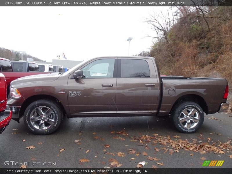  2019 1500 Classic Big Horn Crew Cab 4x4 Walnut Brown Metallic