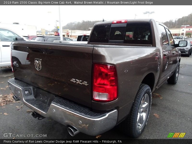 Walnut Brown Metallic / Mountain Brown/Light Frost Beige 2019 Ram 1500 Classic Big Horn Crew Cab 4x4