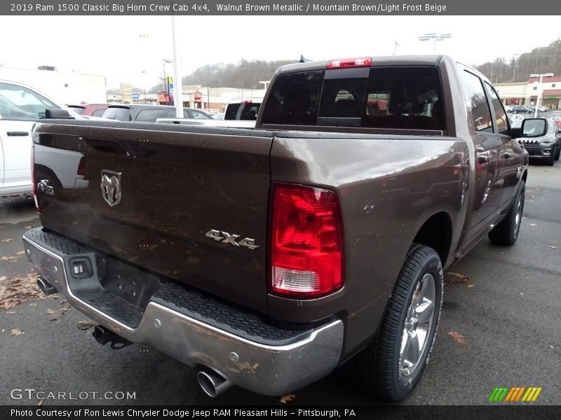 Walnut Brown Metallic / Mountain Brown/Light Frost Beige 2019 Ram 1500 Classic Big Horn Crew Cab 4x4