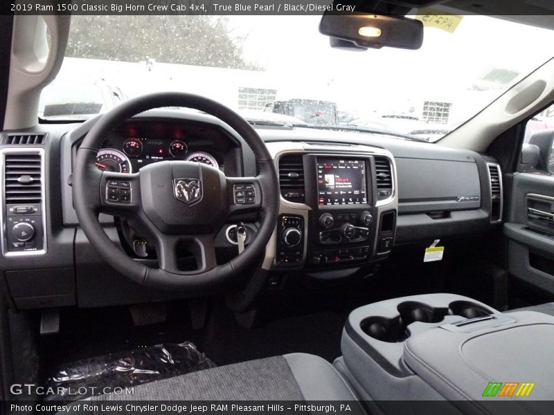 Front Seat of 2019 1500 Classic Big Horn Crew Cab 4x4