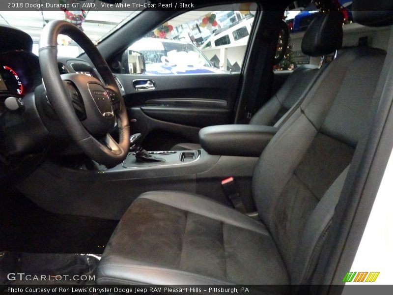 Vice White Tri-Coat Pearl / Black 2018 Dodge Durango GT AWD