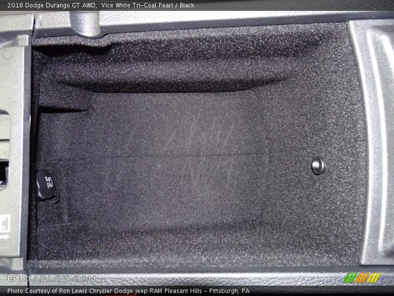 Vice White Tri-Coat Pearl / Black 2018 Dodge Durango GT AWD
