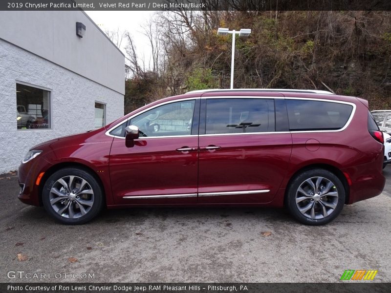  2019 Pacifica Limited Velvet Red Pearl