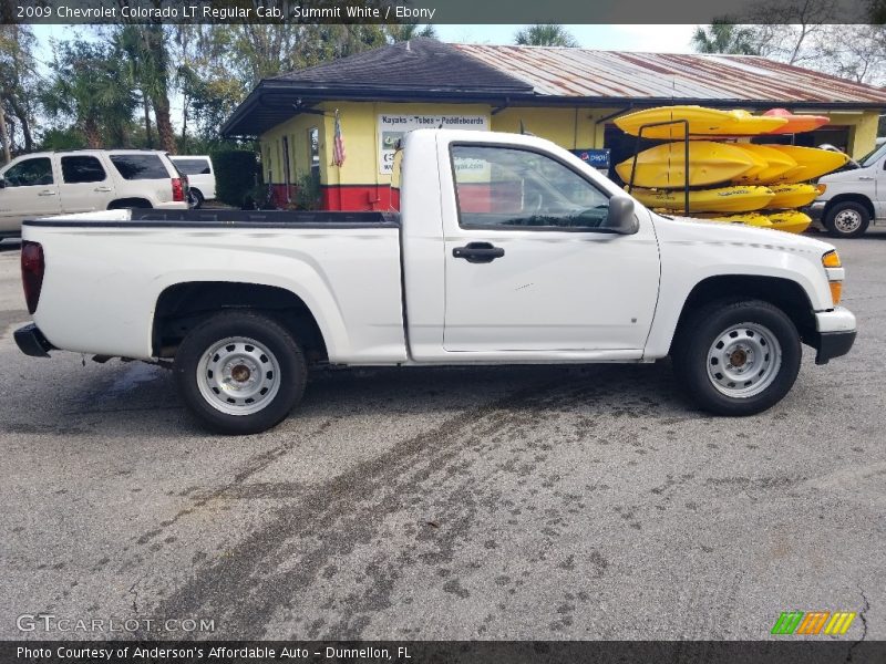 Summit White / Ebony 2009 Chevrolet Colorado LT Regular Cab
