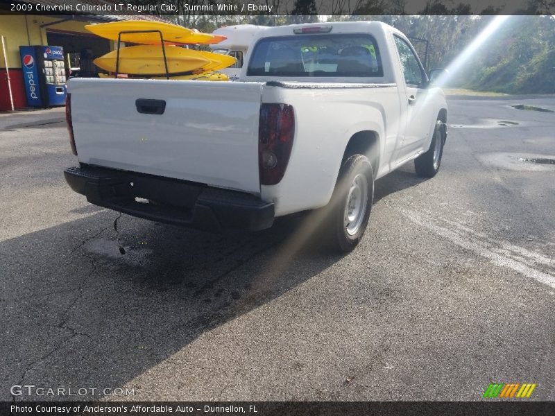 Summit White / Ebony 2009 Chevrolet Colorado LT Regular Cab