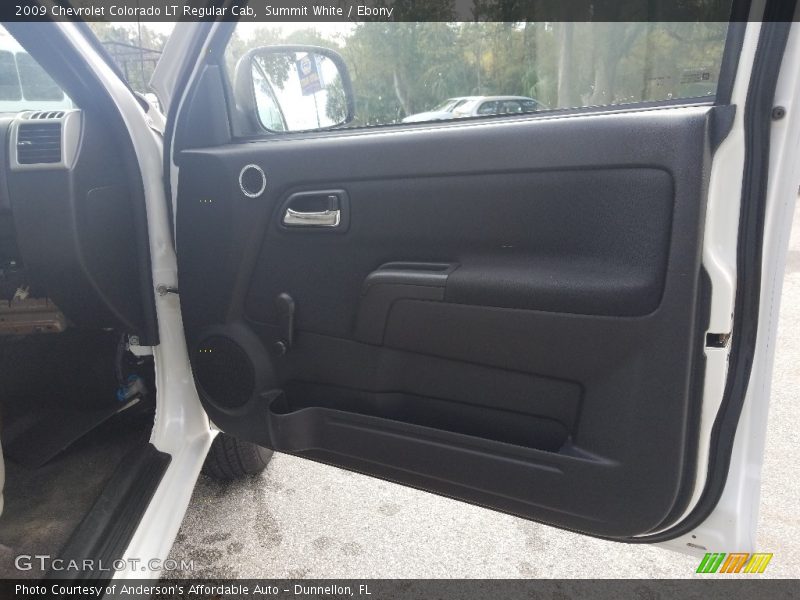 Summit White / Ebony 2009 Chevrolet Colorado LT Regular Cab