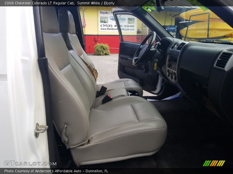 Summit White / Ebony 2009 Chevrolet Colorado LT Regular Cab