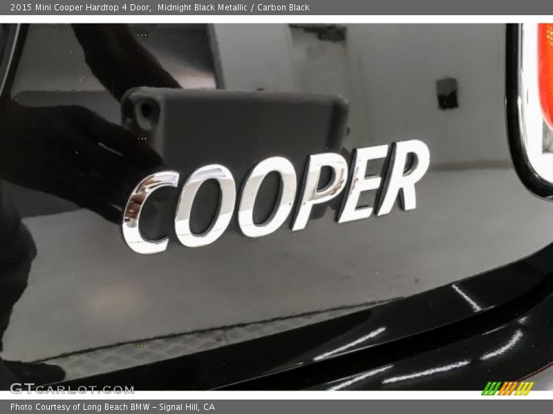 Midnight Black Metallic / Carbon Black 2015 Mini Cooper Hardtop 4 Door